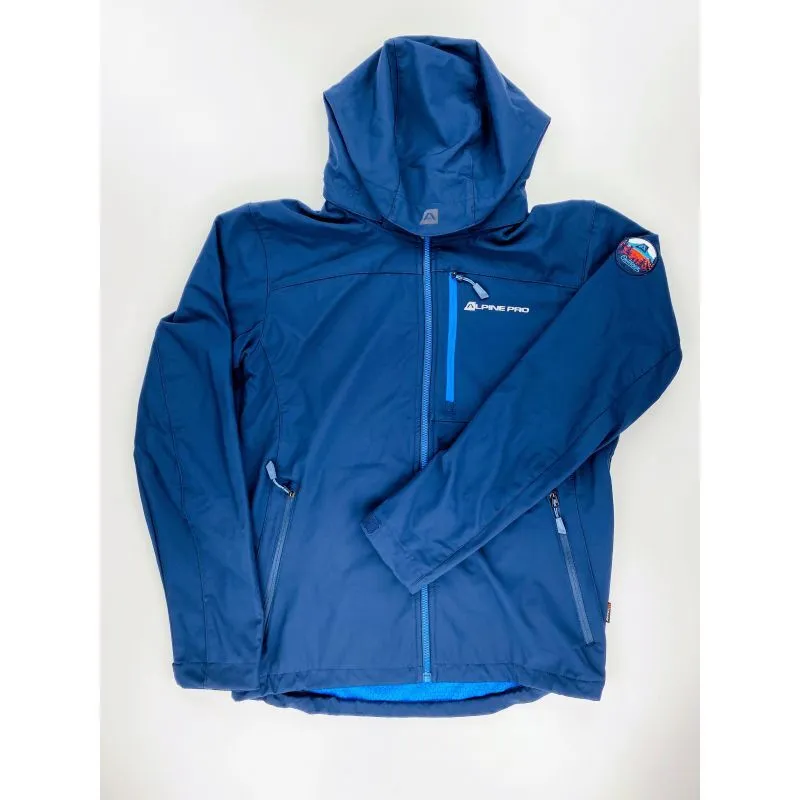 Alpine Pro Nootk 8 - Second Hand Windproof jacket - Men's - Blue oil - L | Hardloop