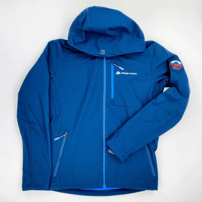 Alpine Pro Nootk 8 - Second Hand Windproof jacket - Men's - Blue oil - S | Hardloop