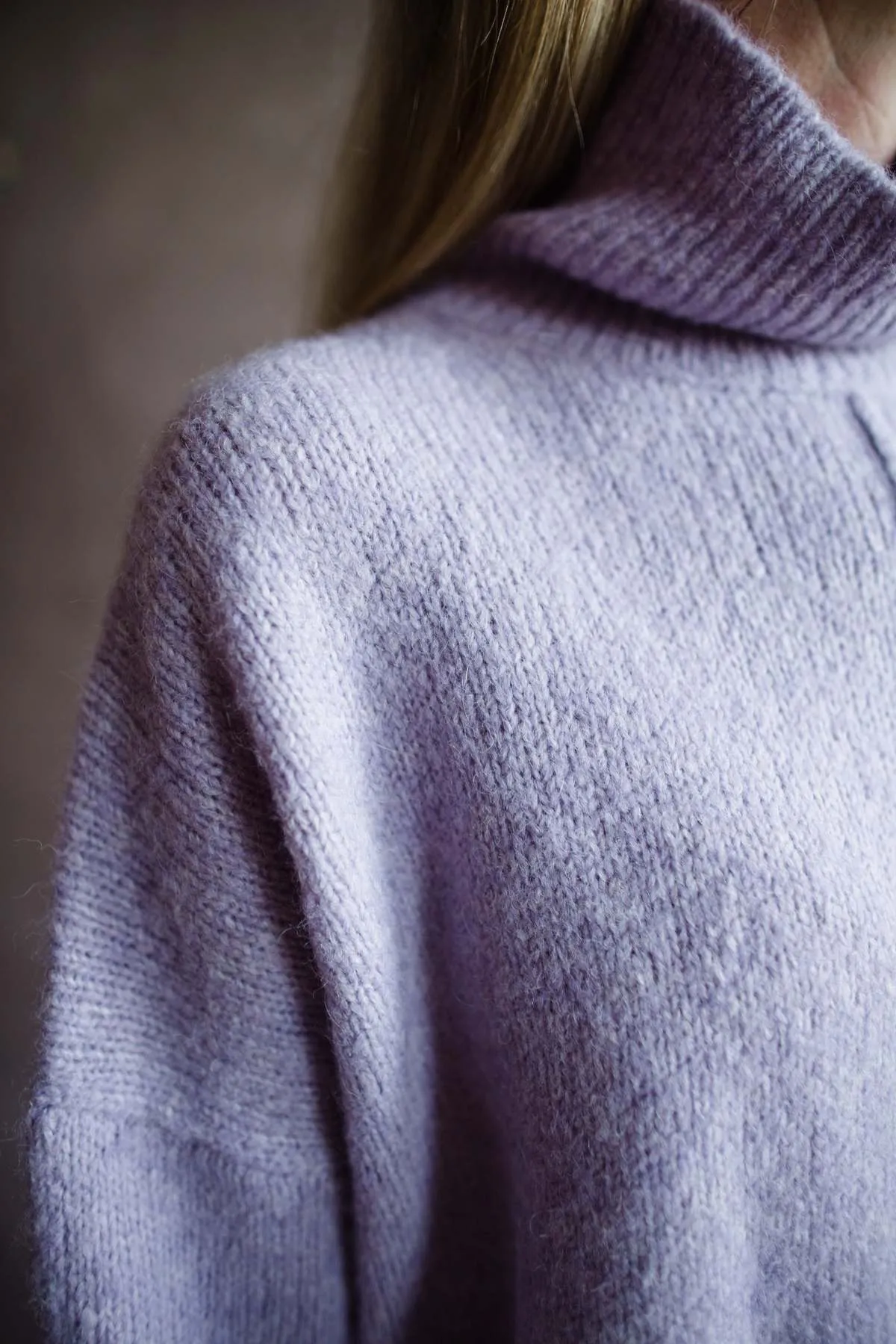 Balade Turtleneck Sweater - Lilas