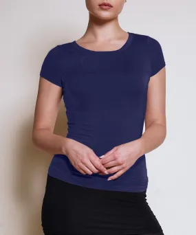 BAMBOO CREWNECK TOP - ASSORTED COLORS