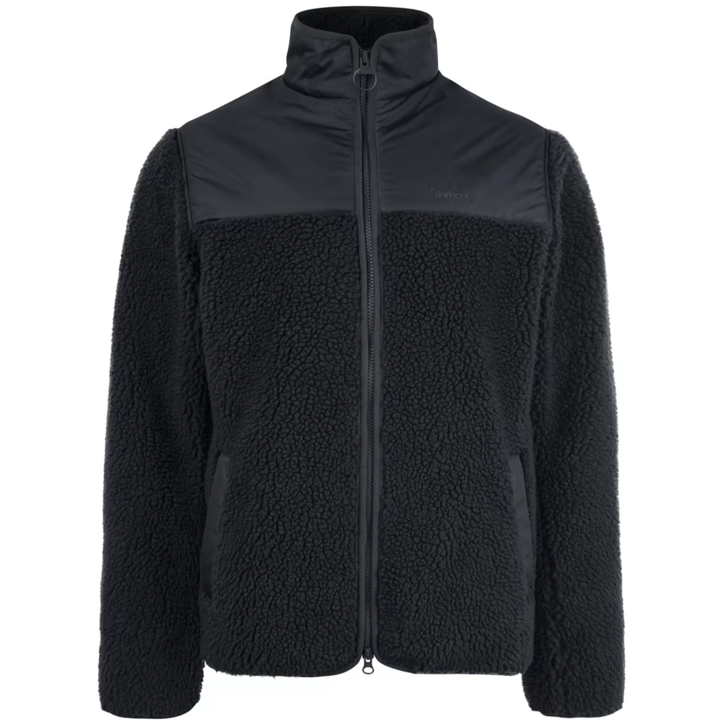 Barbour Hobson Fleece Jacket MFL0170BK51 - Black