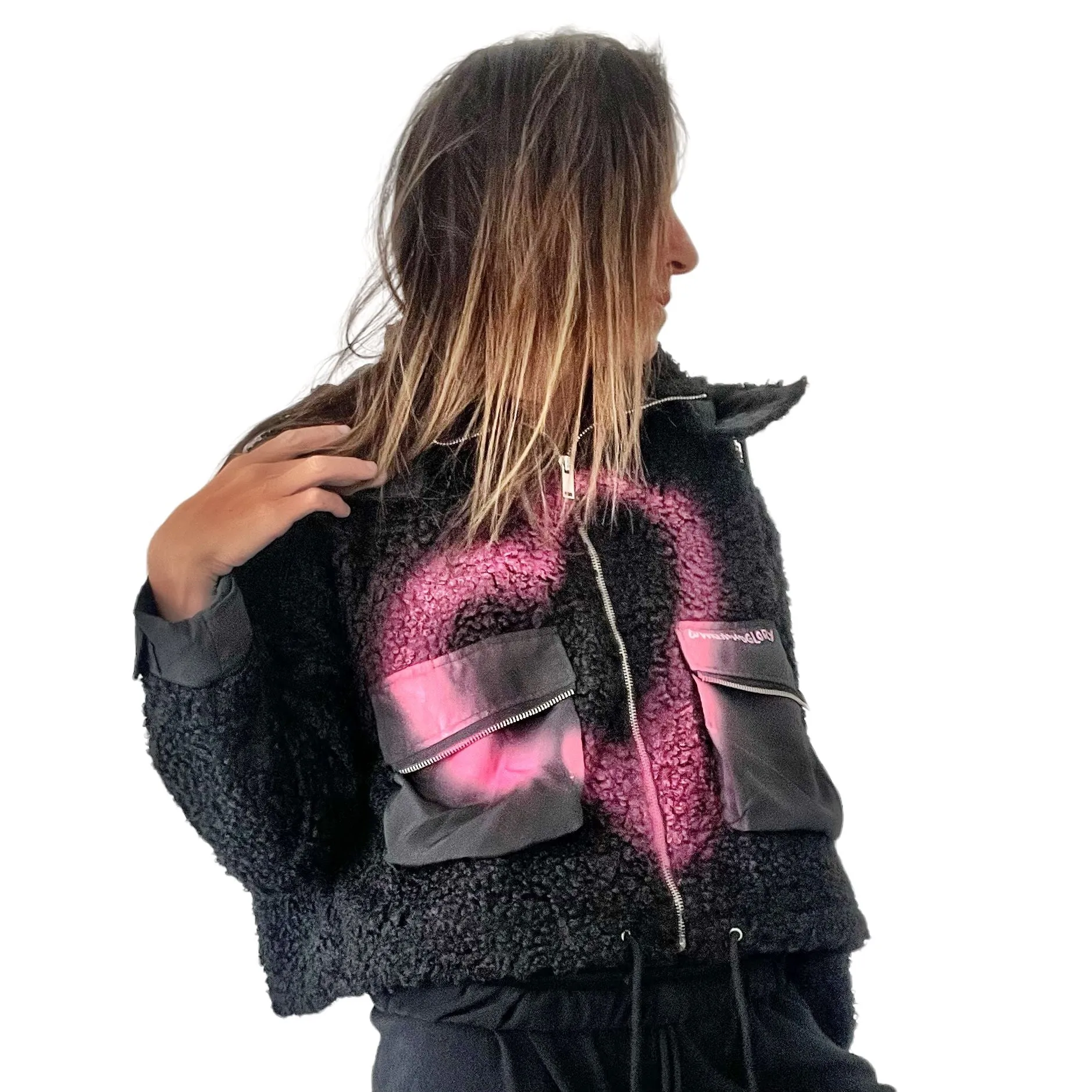 'Beyond Doodles' Fleece Jacket