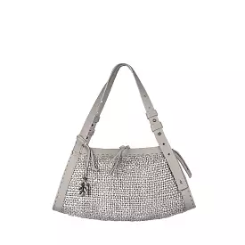 Boa Bauletto M Intreccio Madreperla Light Grey