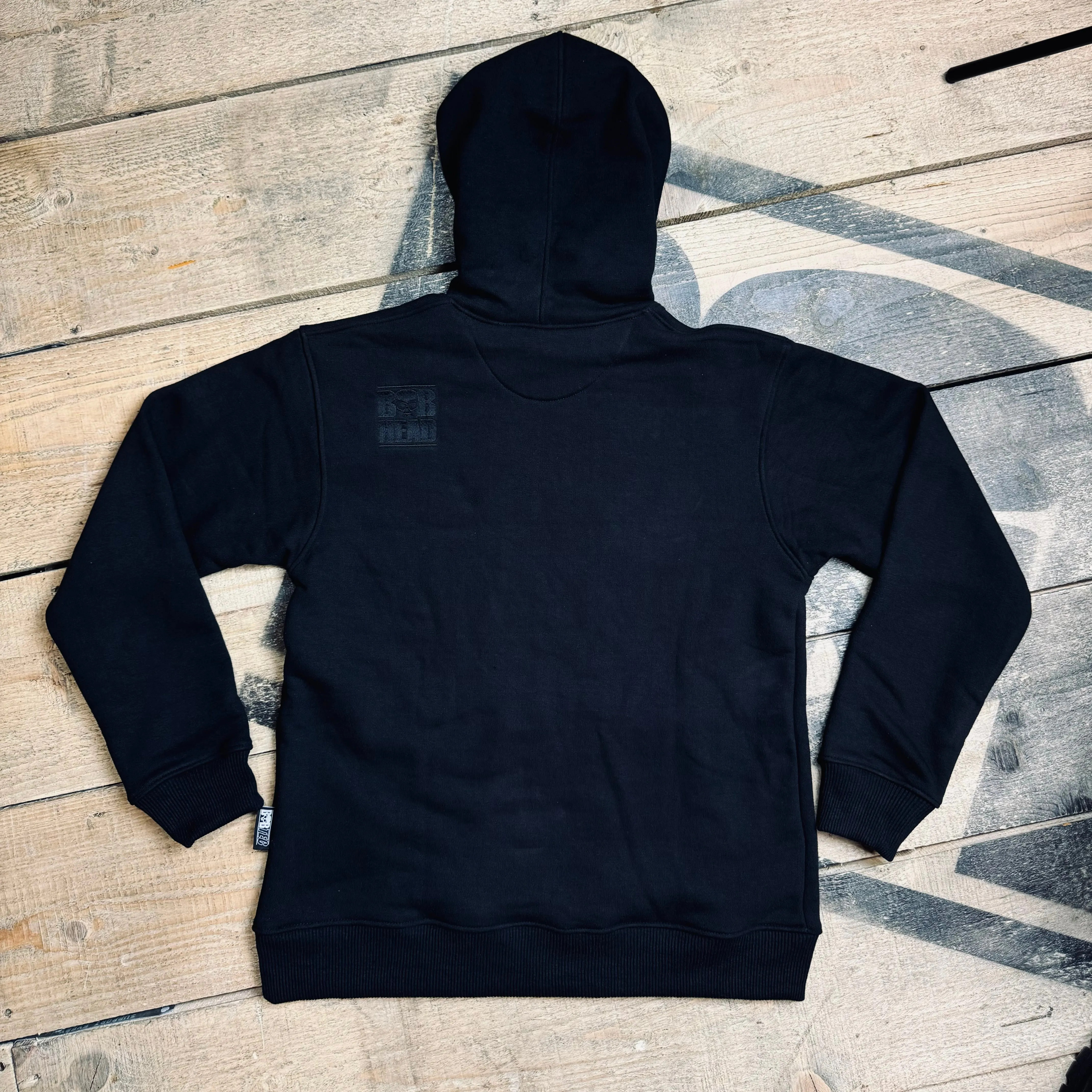 BOBHEAD Casual Hoodie Pullover All Black Reaper