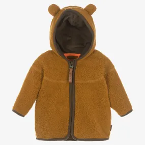 Brown Teddy Fleece Jacket