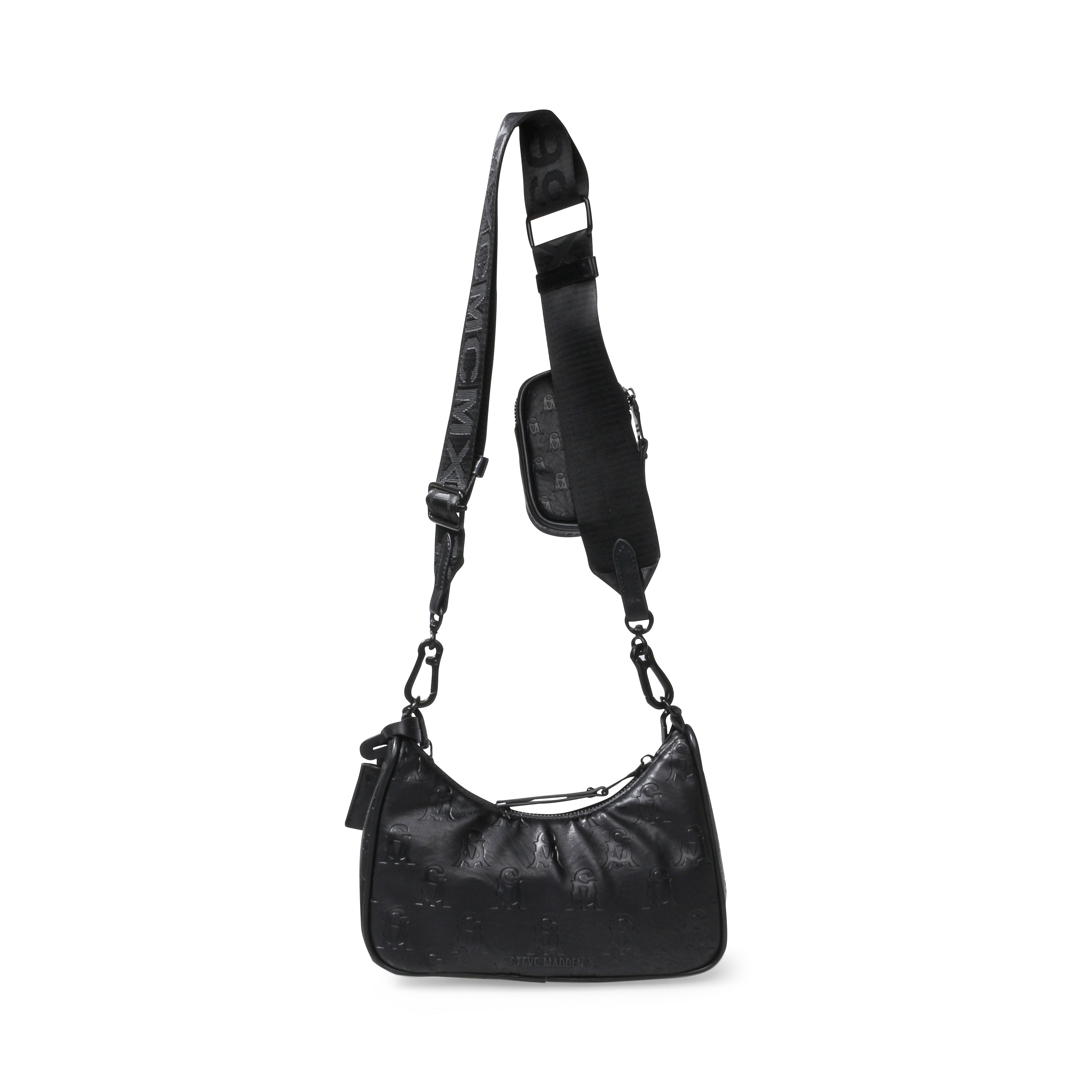 Bvital-X Crossbody bag BLACK/BLACK