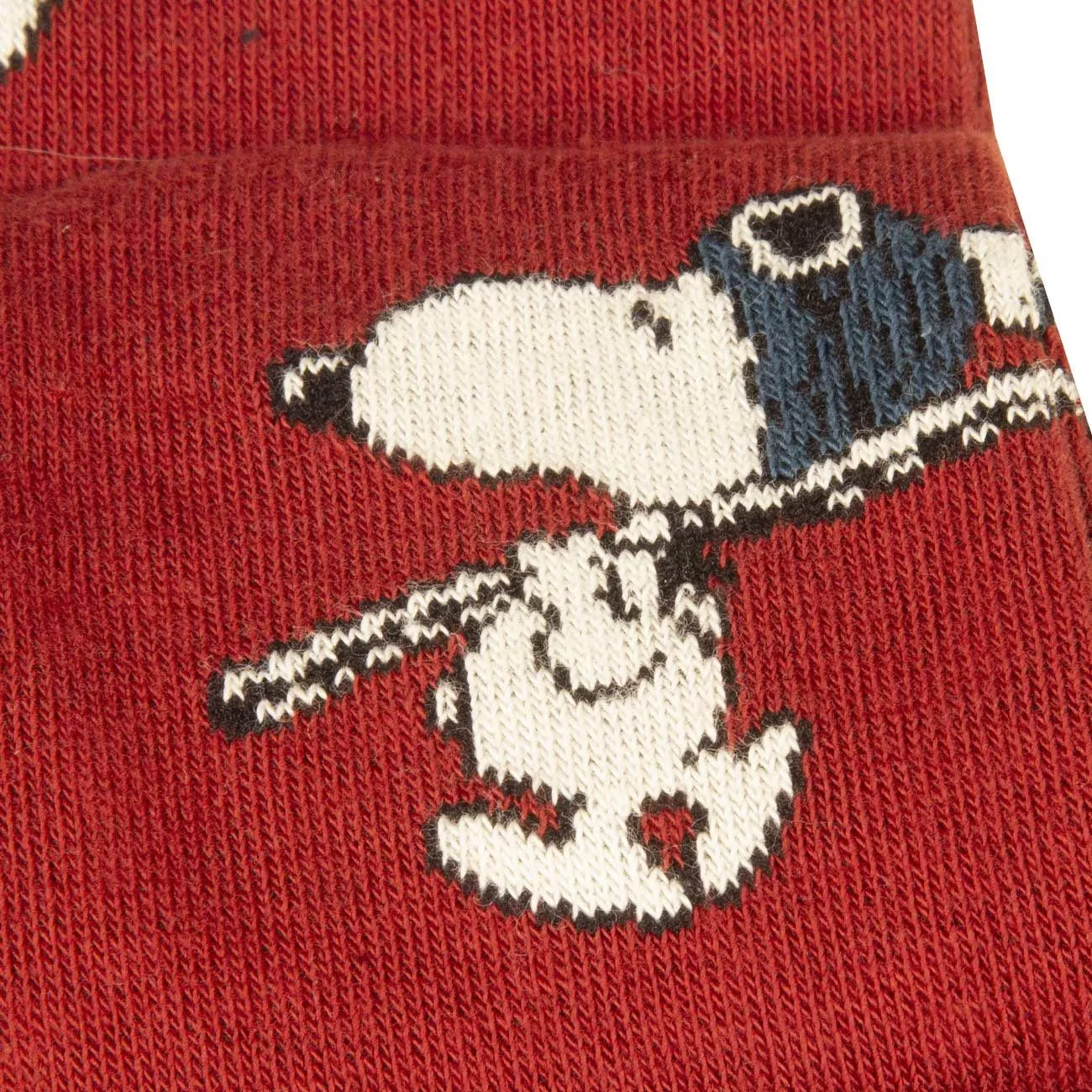 CALZE SNOOPY SKI ALL OVER Unisex Rosso