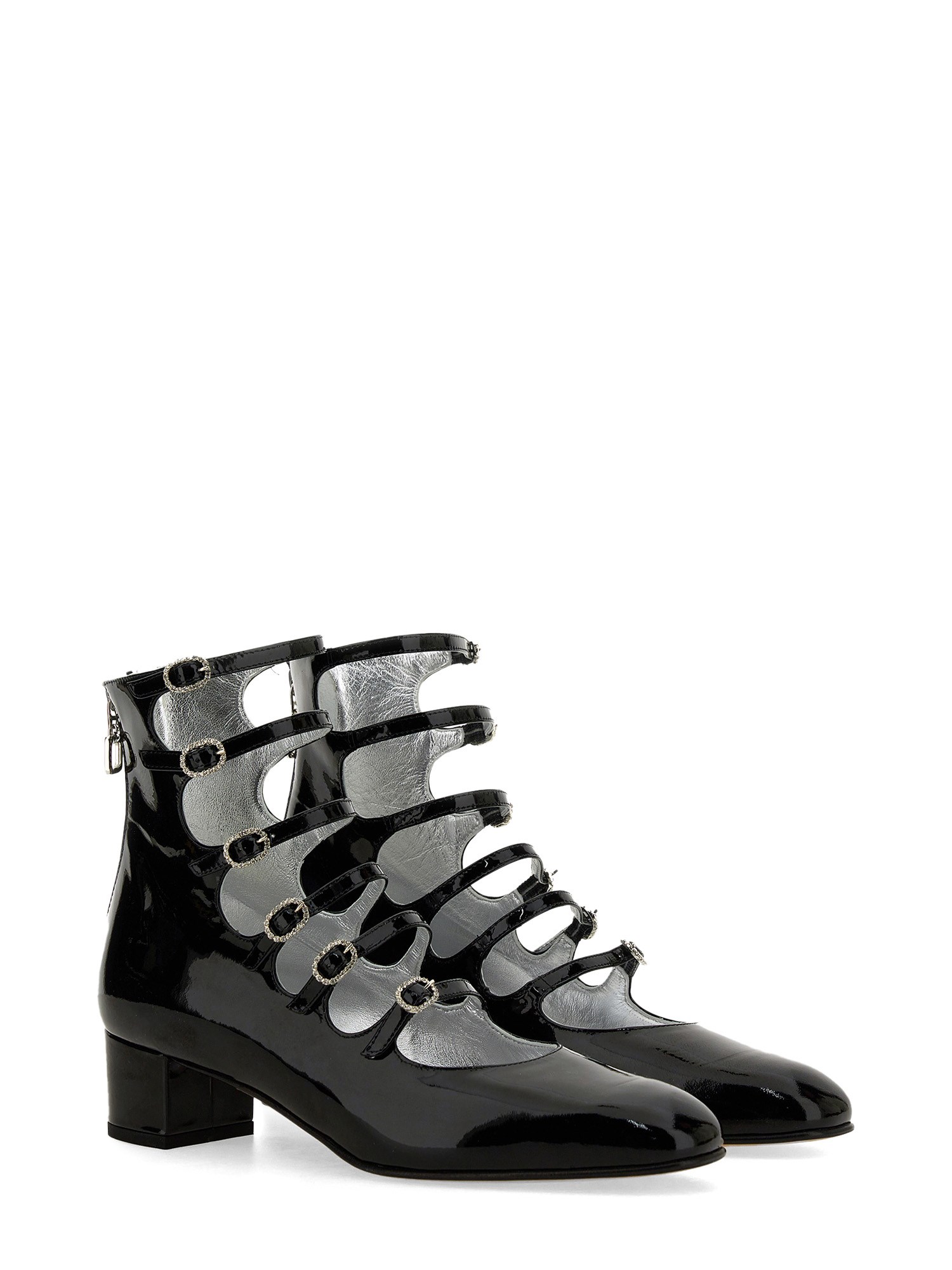 CAREL PARIS    PATENT LEATHER XENA BOOT