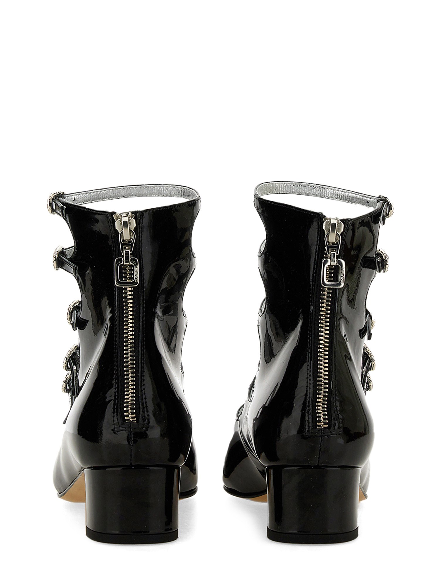 CAREL PARIS    PATENT LEATHER XENA BOOT