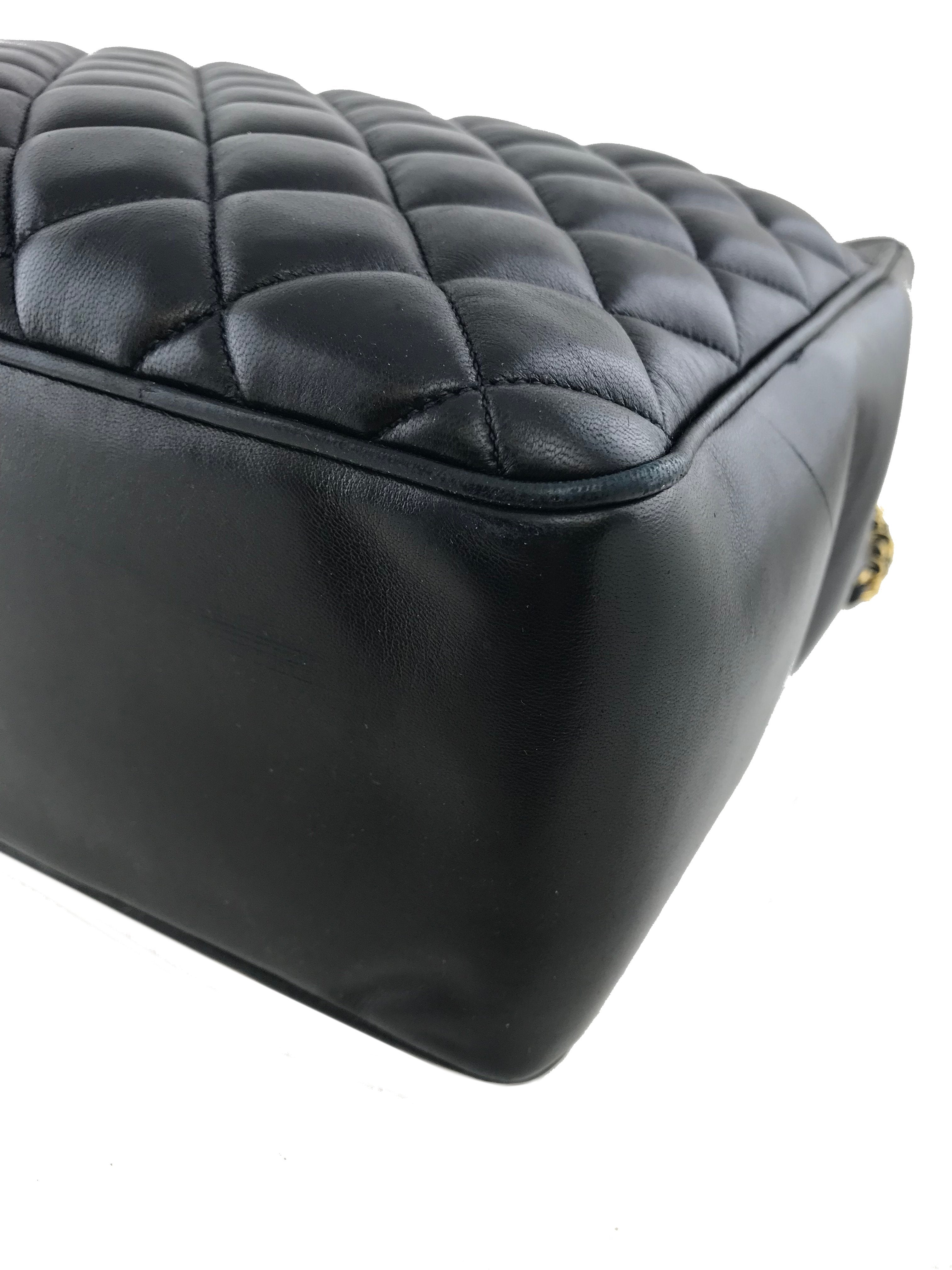 Chanel Vintage Lambskin Quilted Shoulder Bag