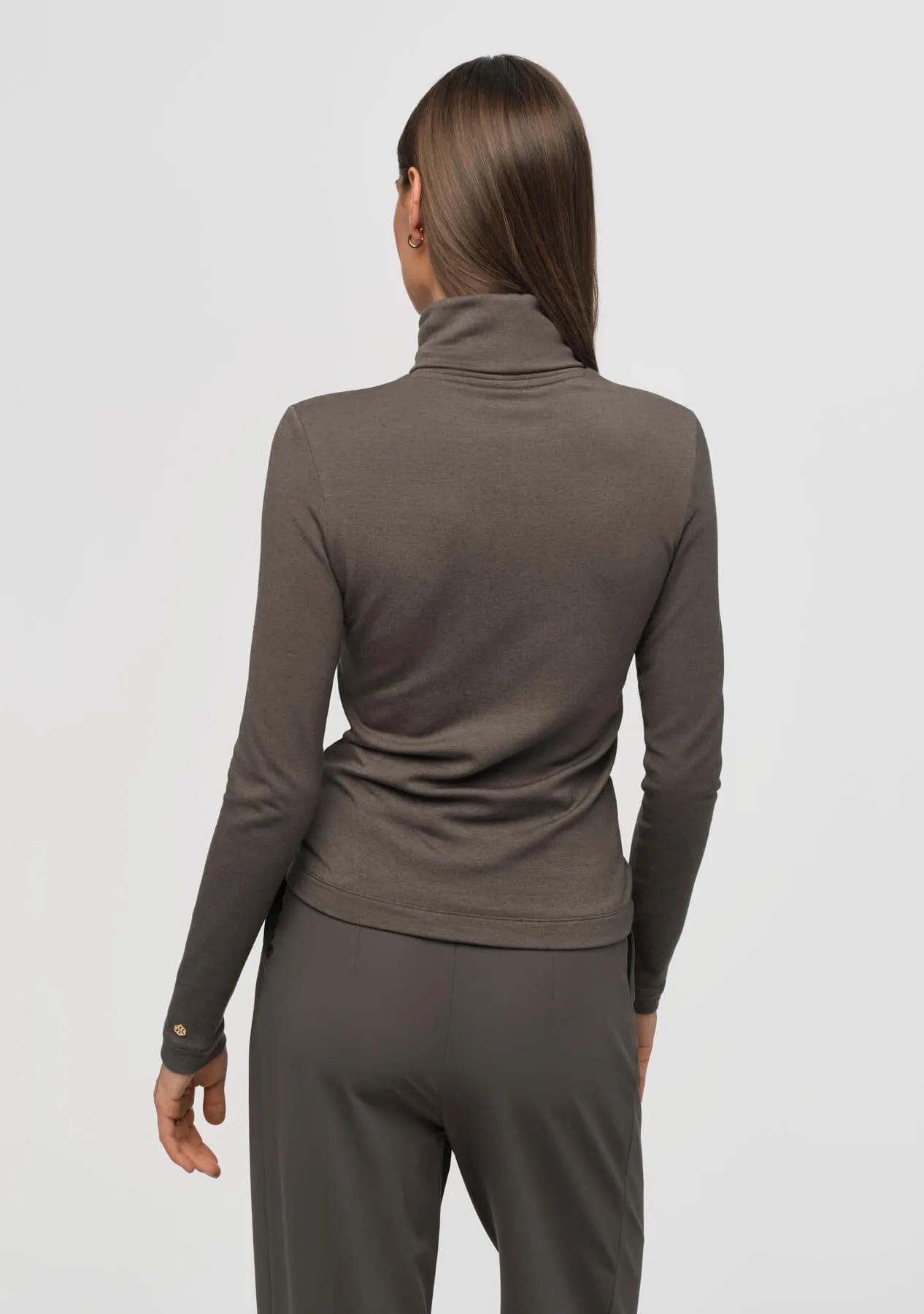 CIRCE Turtleneck Sweater ombre