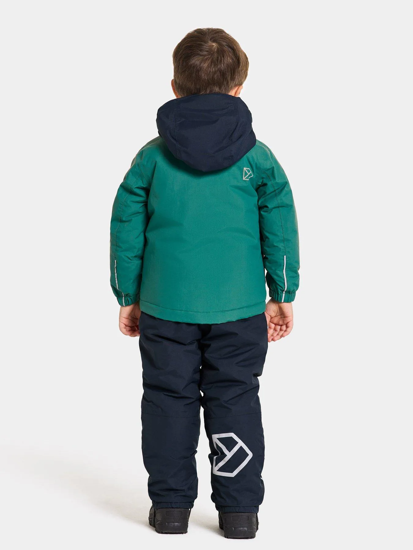 Didriksons Kids Rio Waterproof and Windproof Jacket - Green