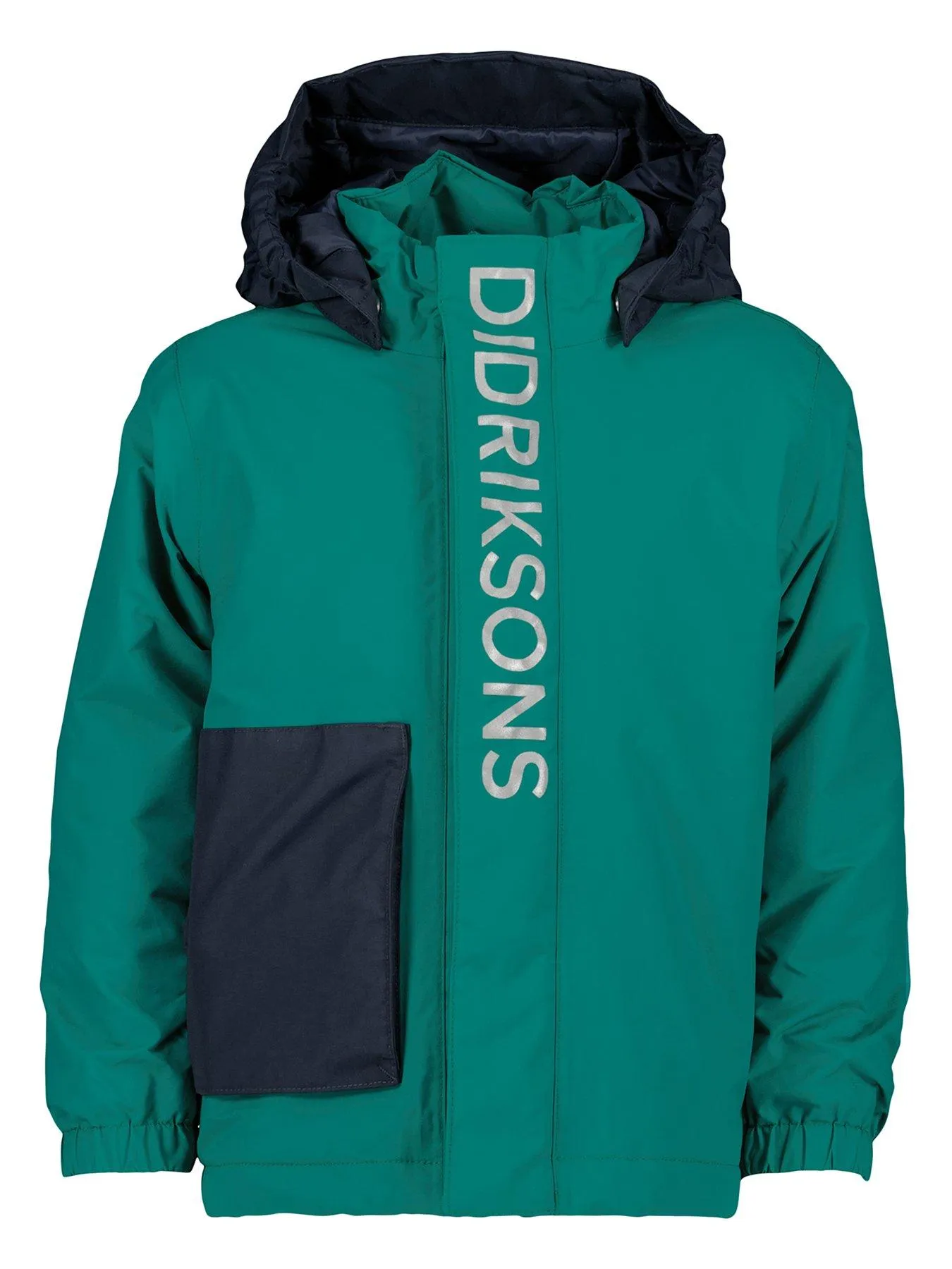 Didriksons Kids Rio Waterproof and Windproof Jacket - Green