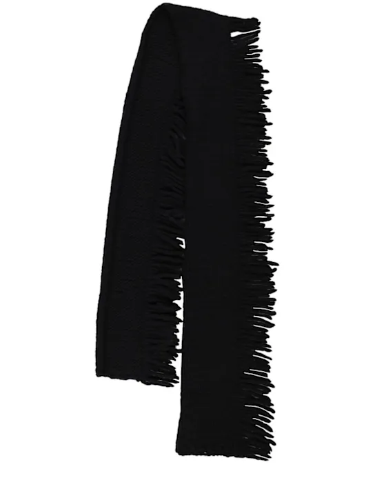 Dries Van Noten   Mojag wool long scarf 