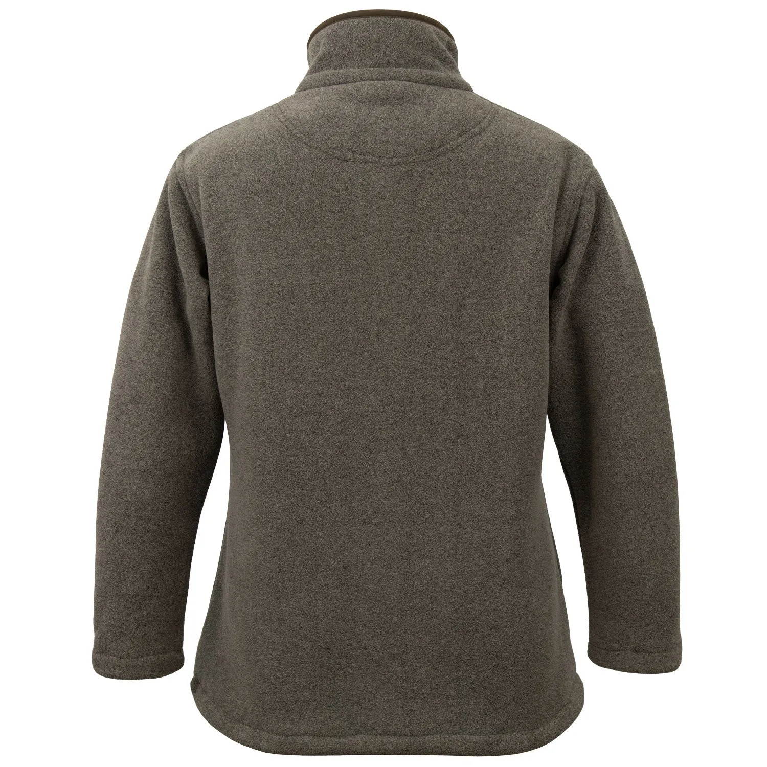 Emily: Women's Grey Fleece Jacket