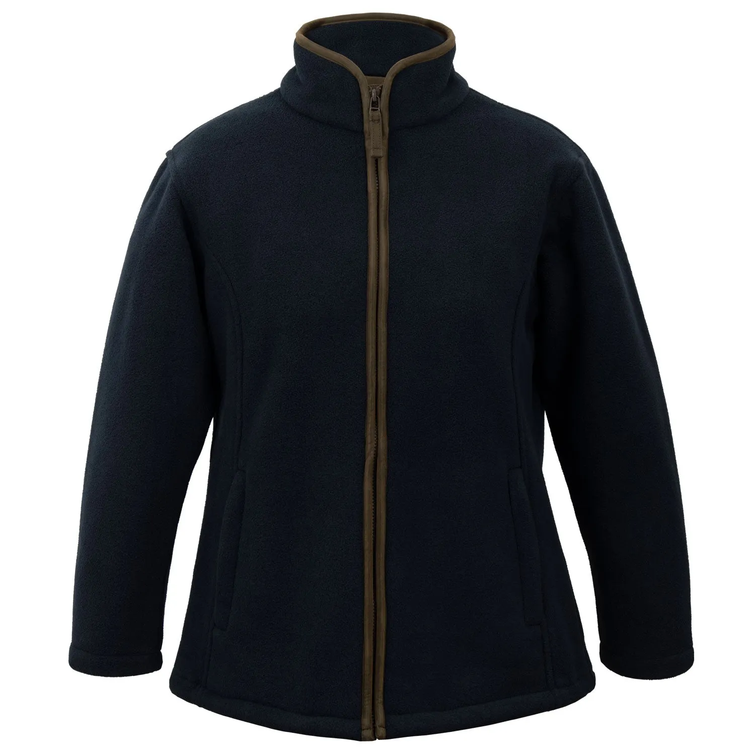 Emily: Women's Navy Fleece Jacket