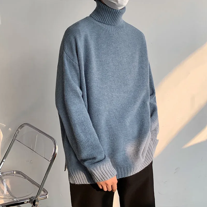 Fashion Turtleneck Sweater Loose