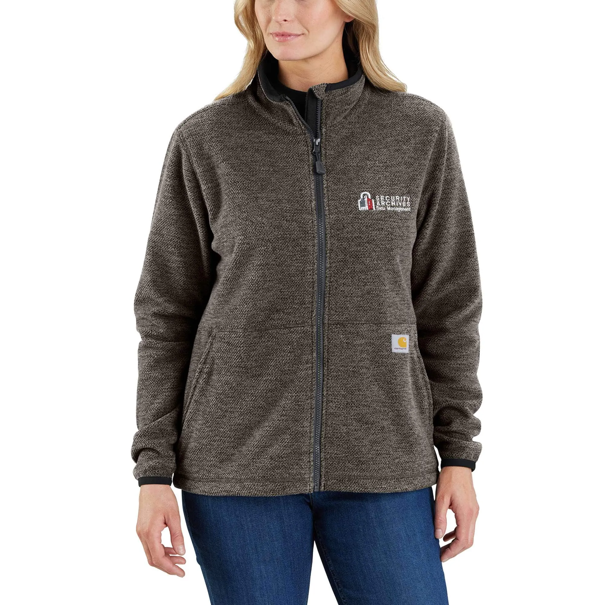 Full-Zip Relaxed Fit Fleece Jacket