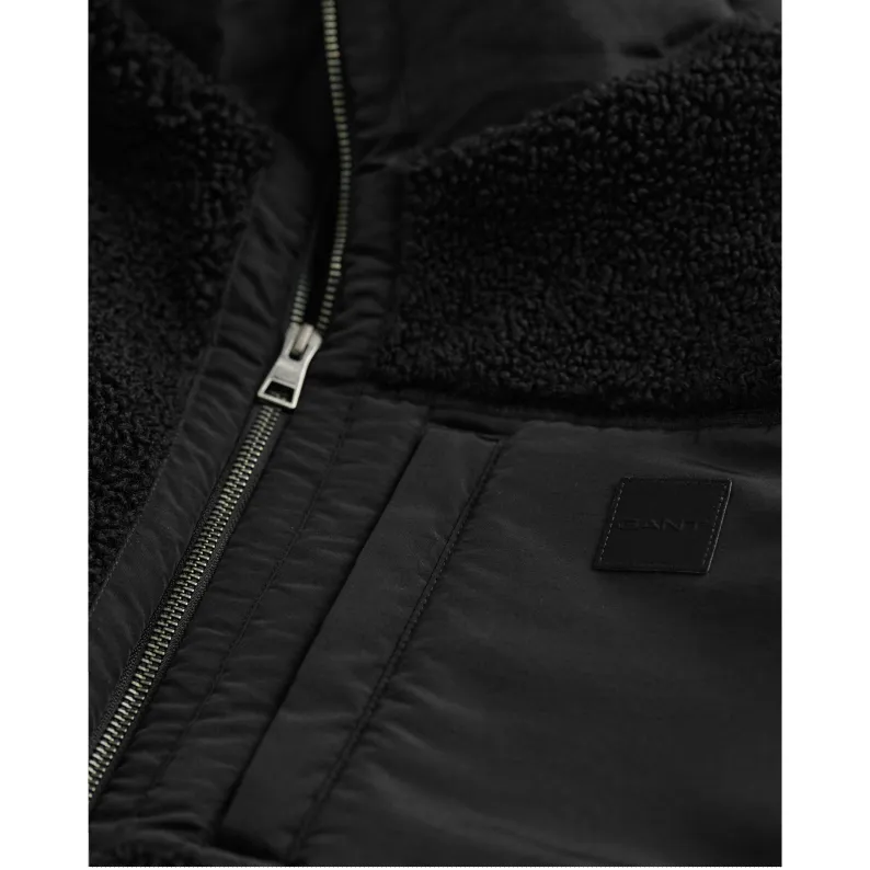 GANT Fleece Jacket Black