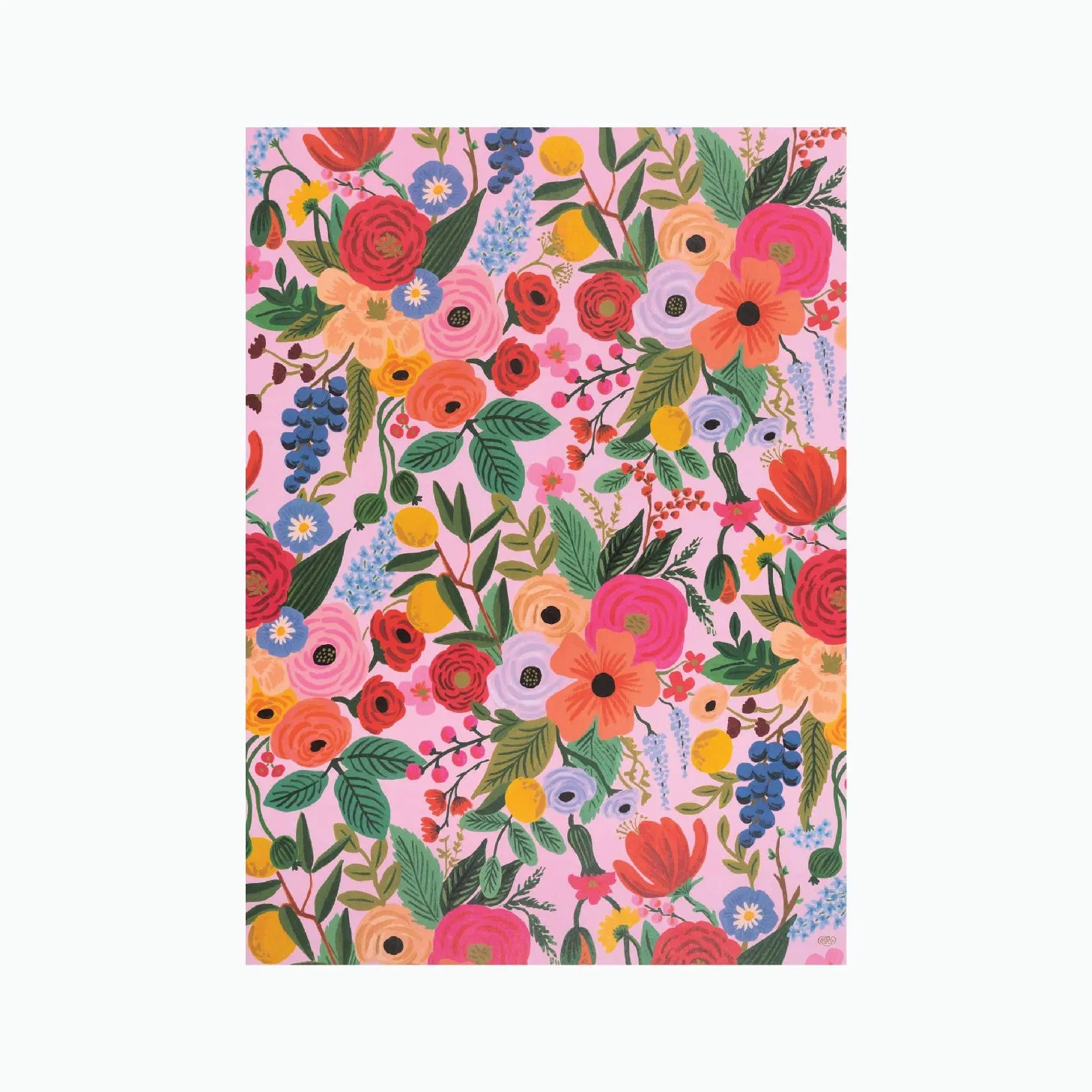 Garden Party Wrapping Sheets- Roll Of 3