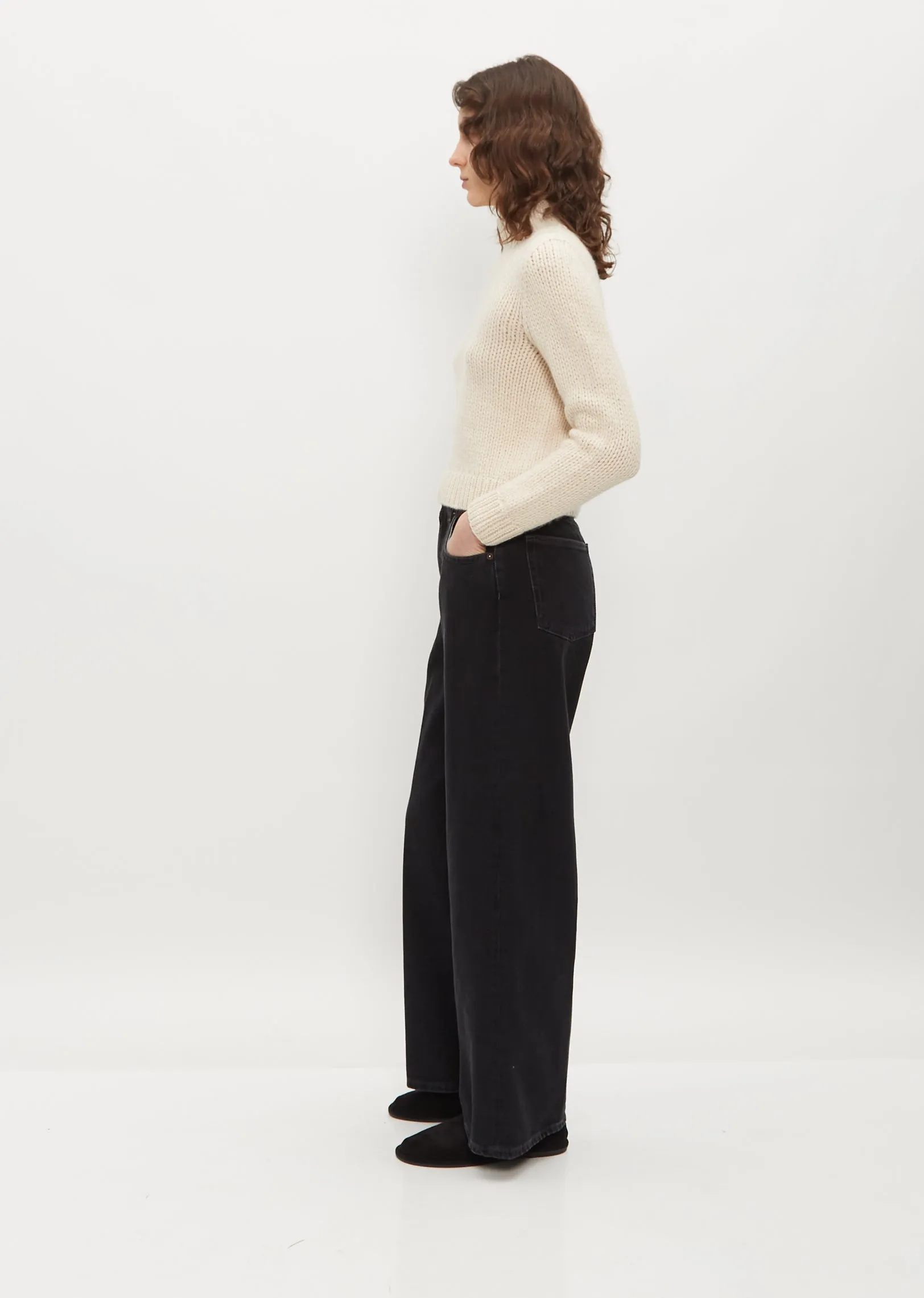 Ginger Cashmere Turtleneck Sweater