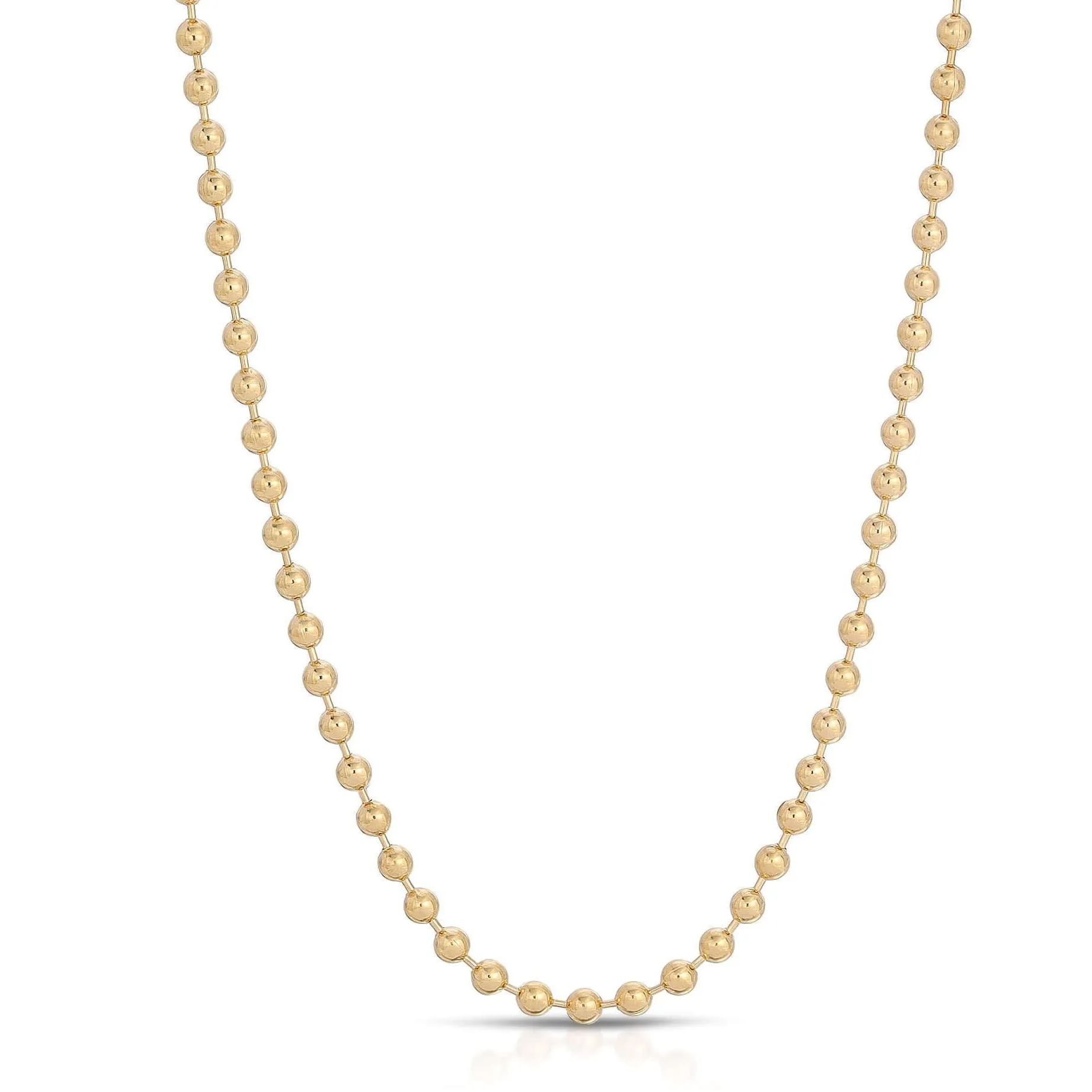 Gold Ball Necklace