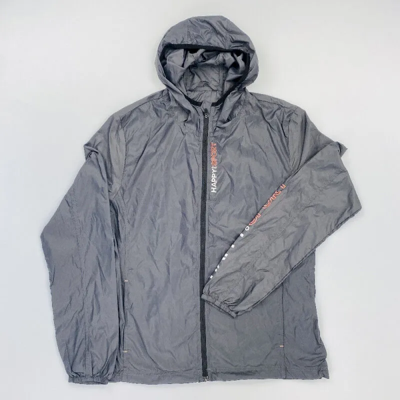 Happy & So - Second Hand Windproof jacket - Women's - Grey - L | Hardloop