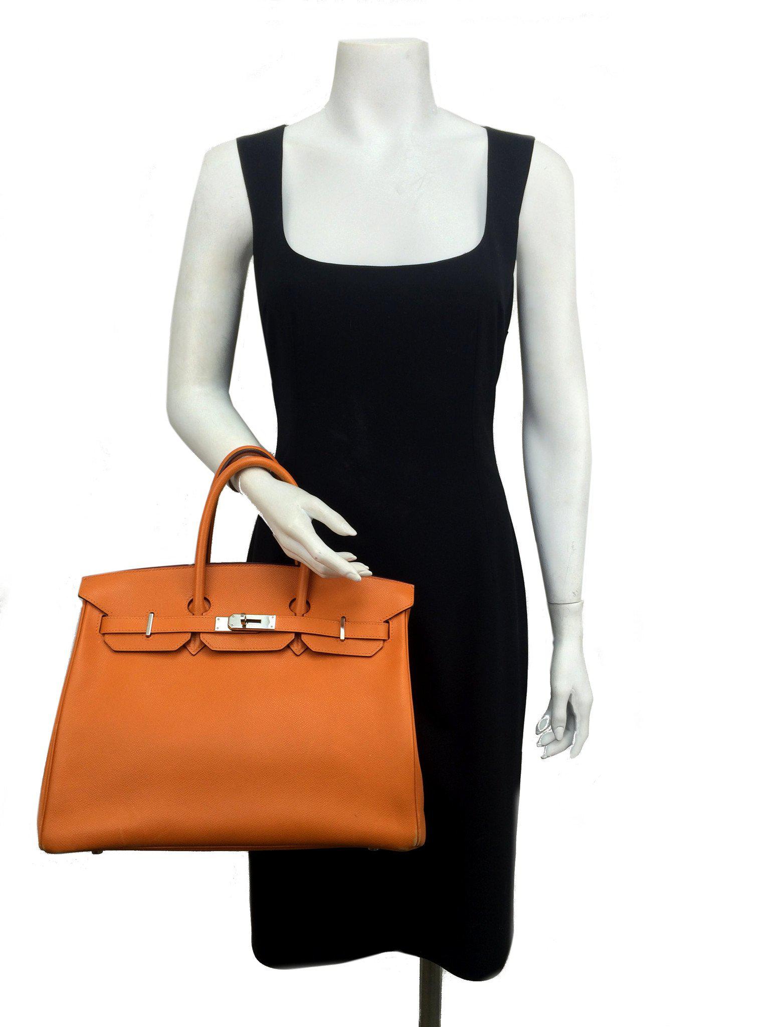 Hermes Epsom Leather Birkin 35 Bag