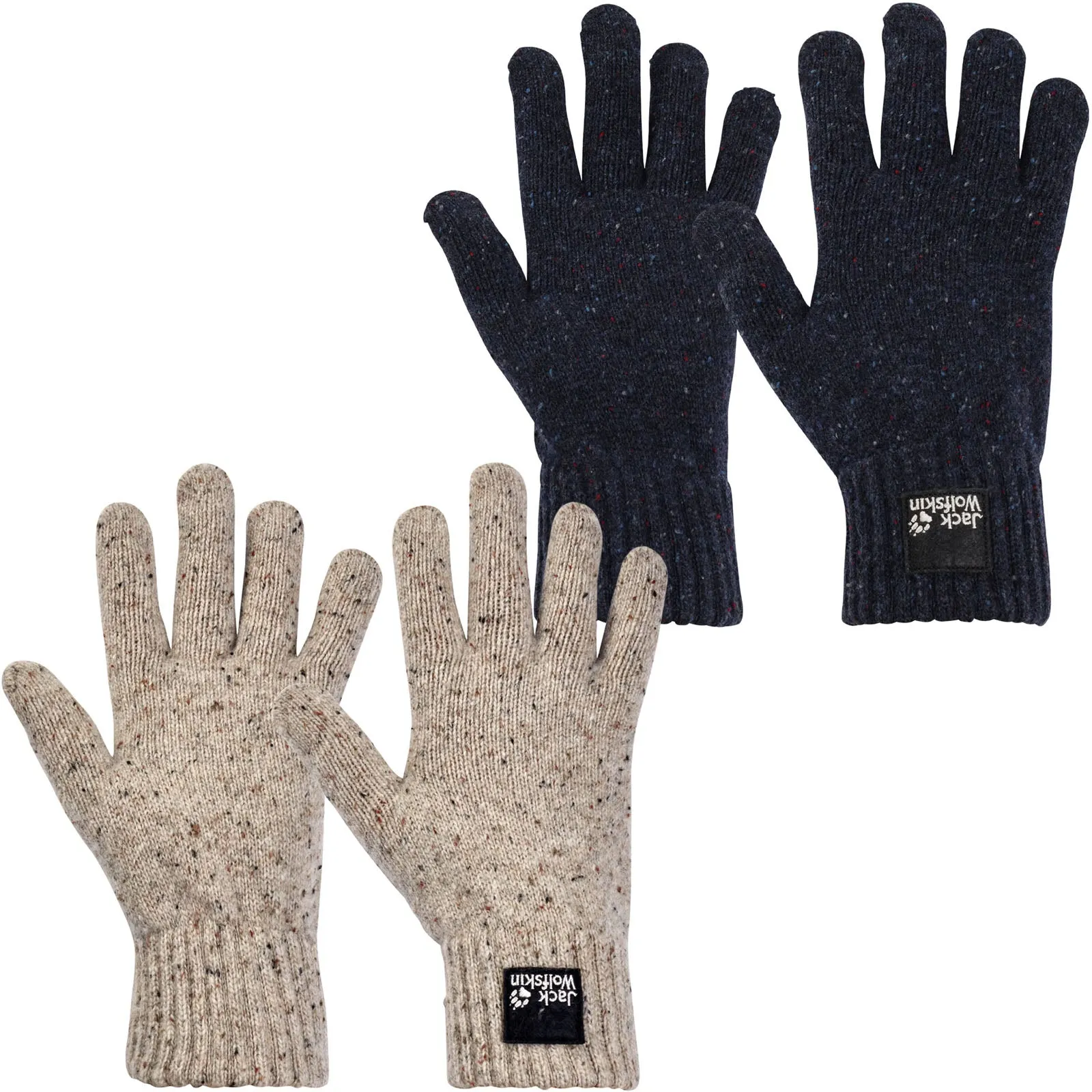 Jack Wolfskin Nature Knit Knitted Wool Gloves