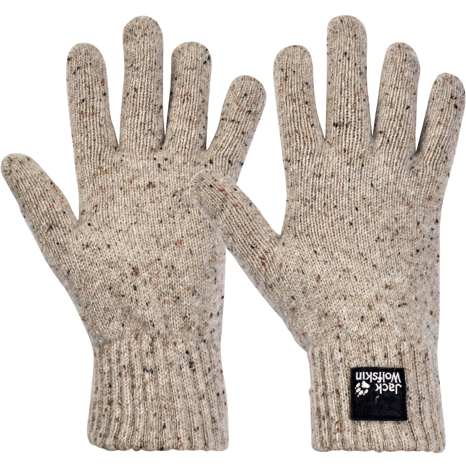 Jack Wolfskin Nature Knit Knitted Wool Gloves