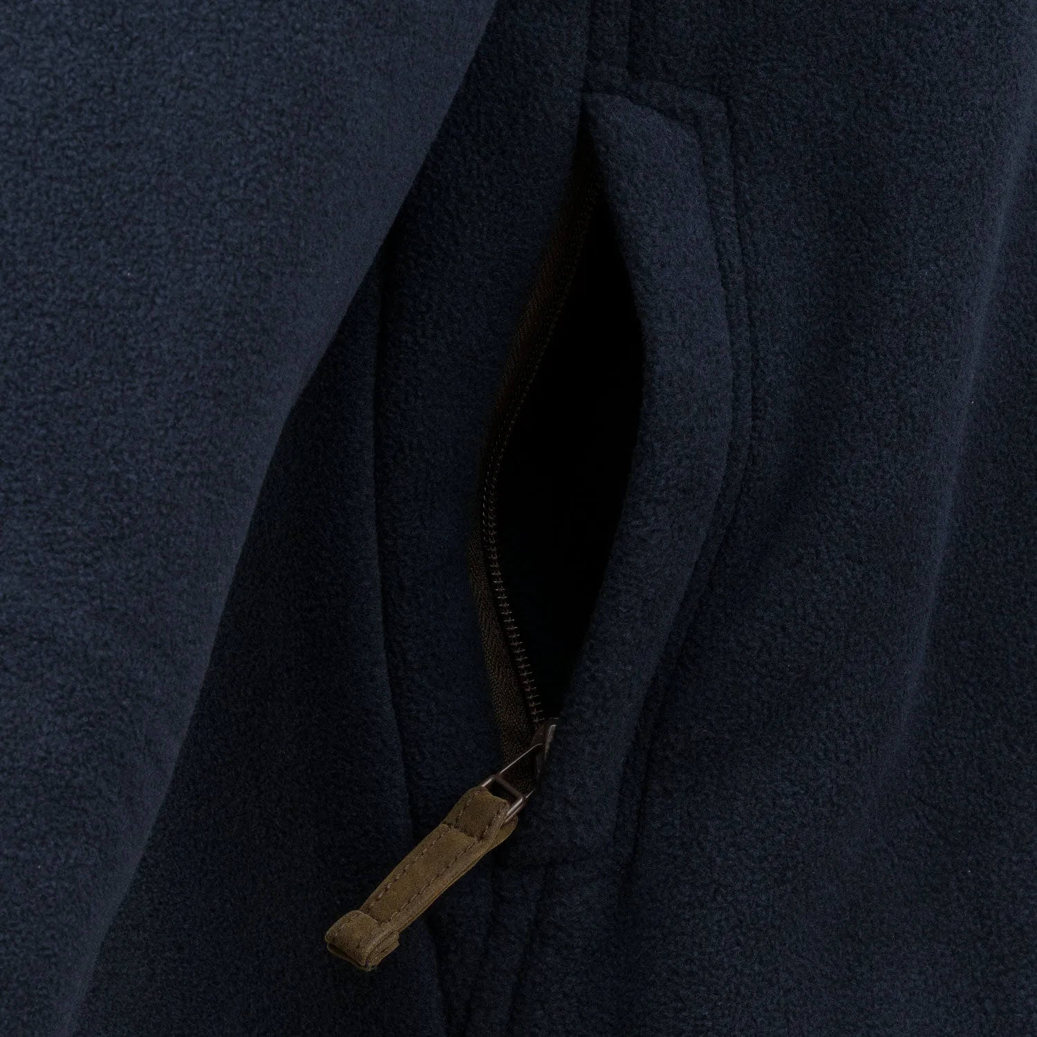 Joshua: Men's Navy Fleece Jacket