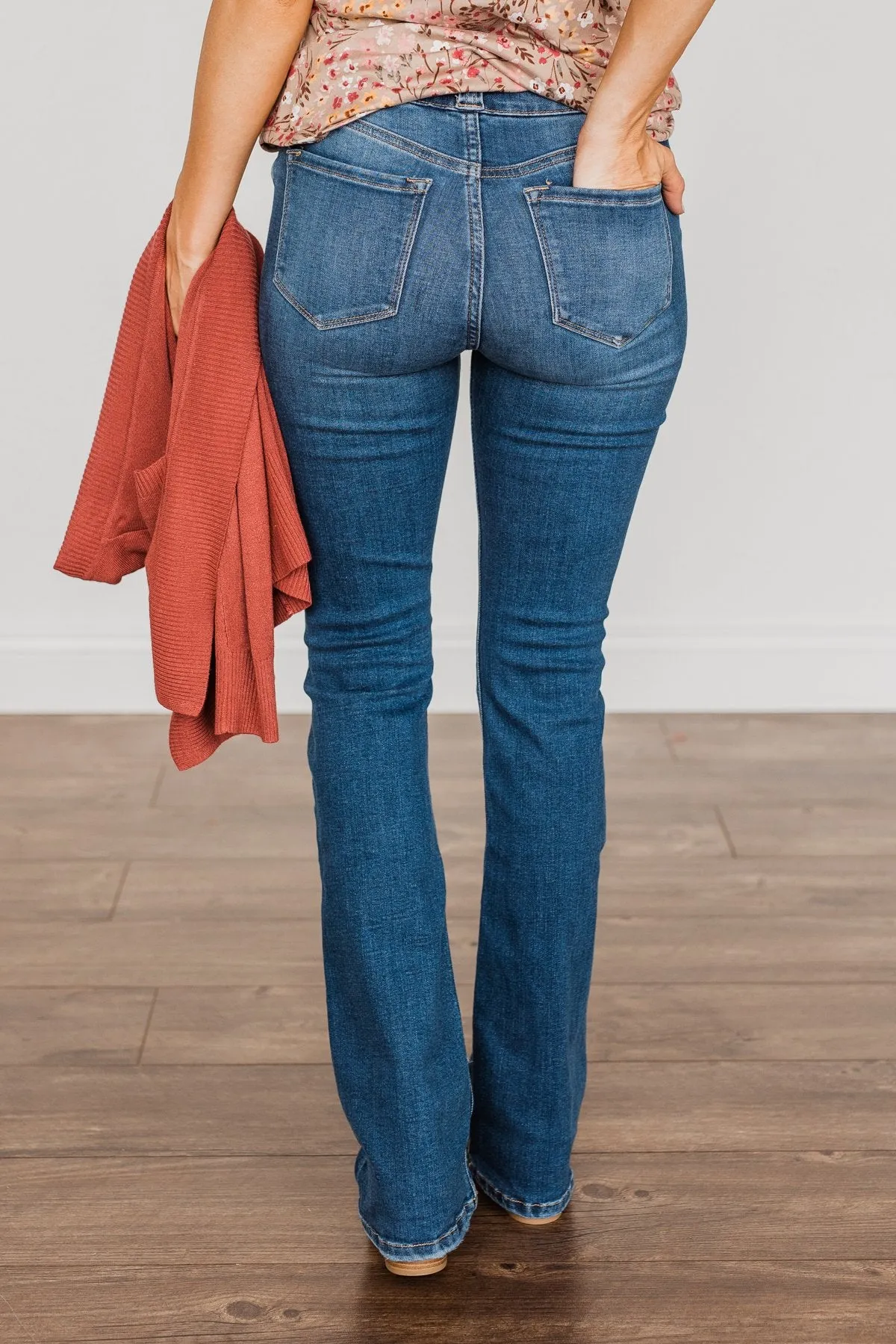 KanCan Boot Cut Jeans- Mila Wash