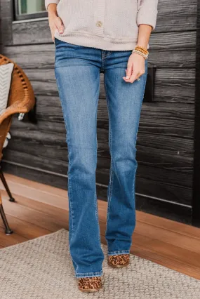 KanCan Boot Cut Jeans- Mila Wash