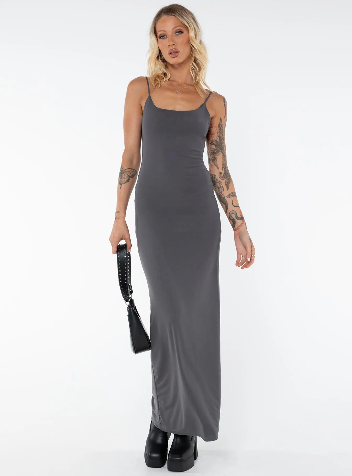 Knox Maxi Dress Slate Tall