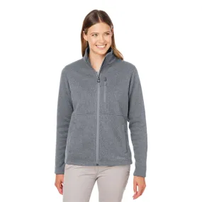 Ladies' Dropline Sweater Fleece Jacket