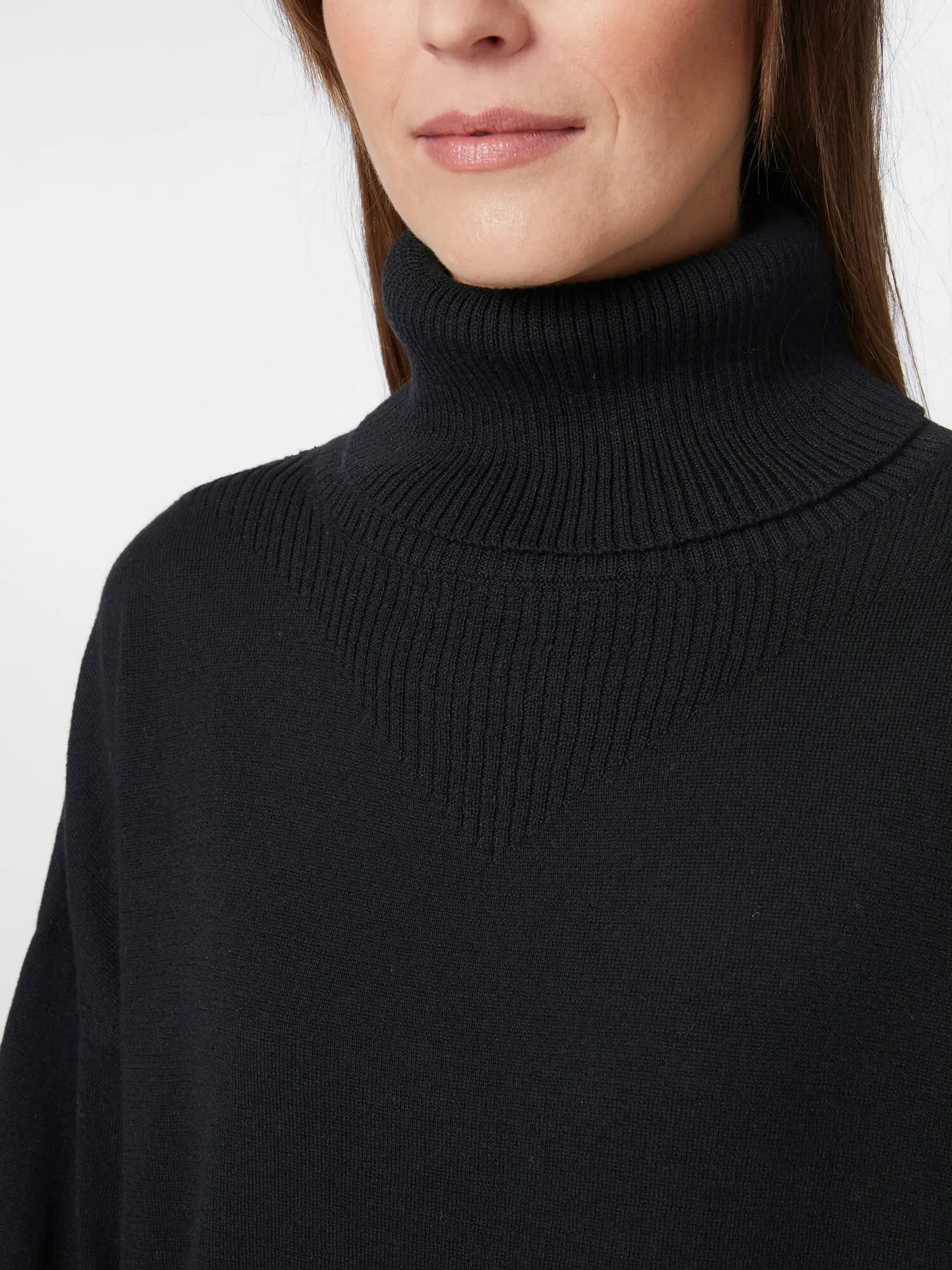 Ladies turtleneck sweater, Black | Manufactum