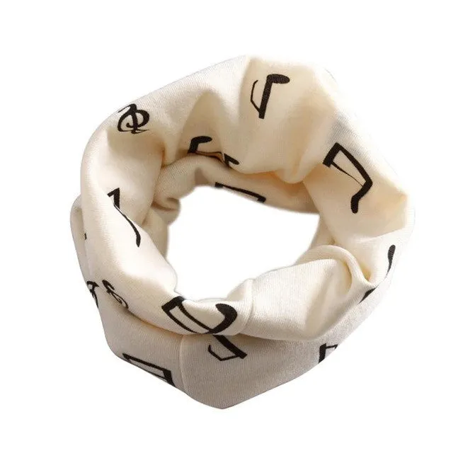 LandFox  Fashion Design  Boys Girls Collar Baby Scarf Popular Cotton O Ring Neck Scarves GS