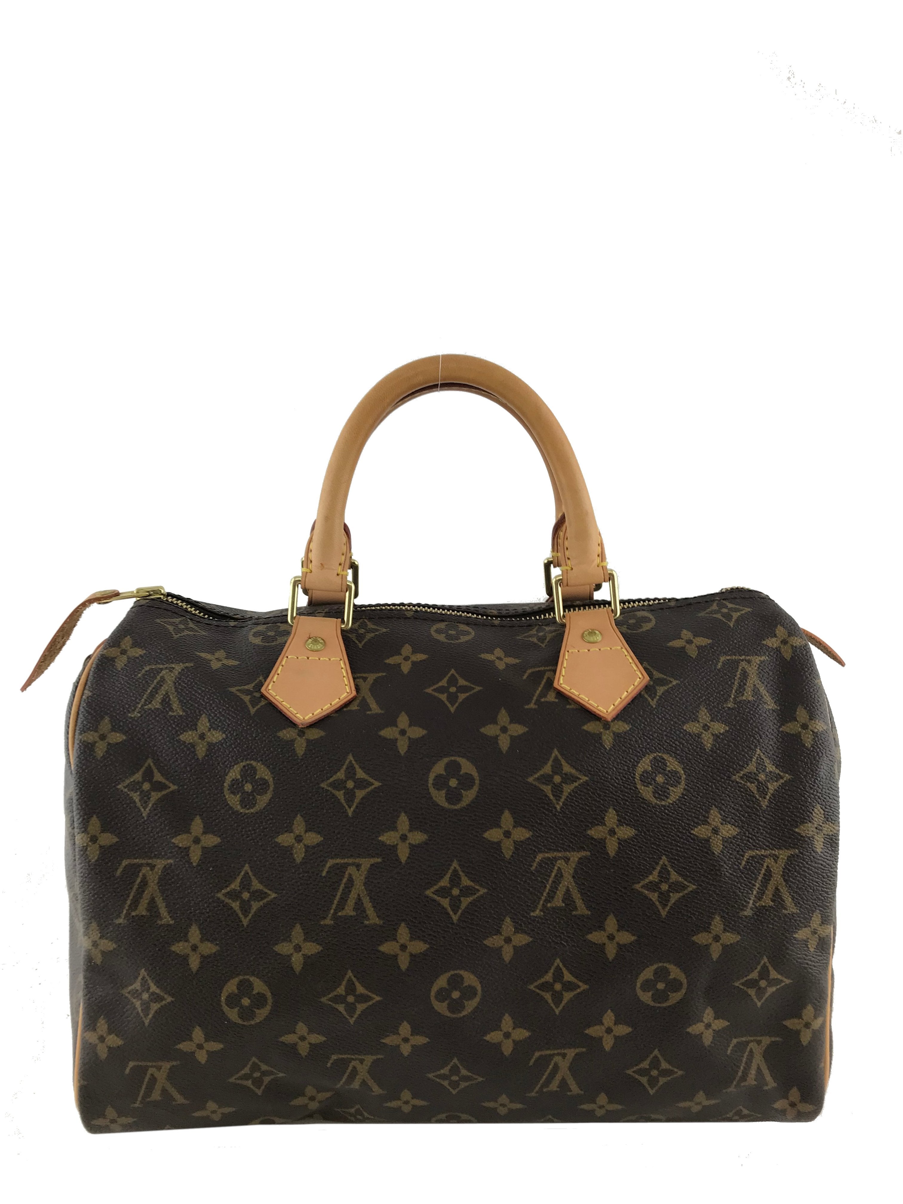 Louis Vuitton Monogram Canvas Speedy 30 Bag