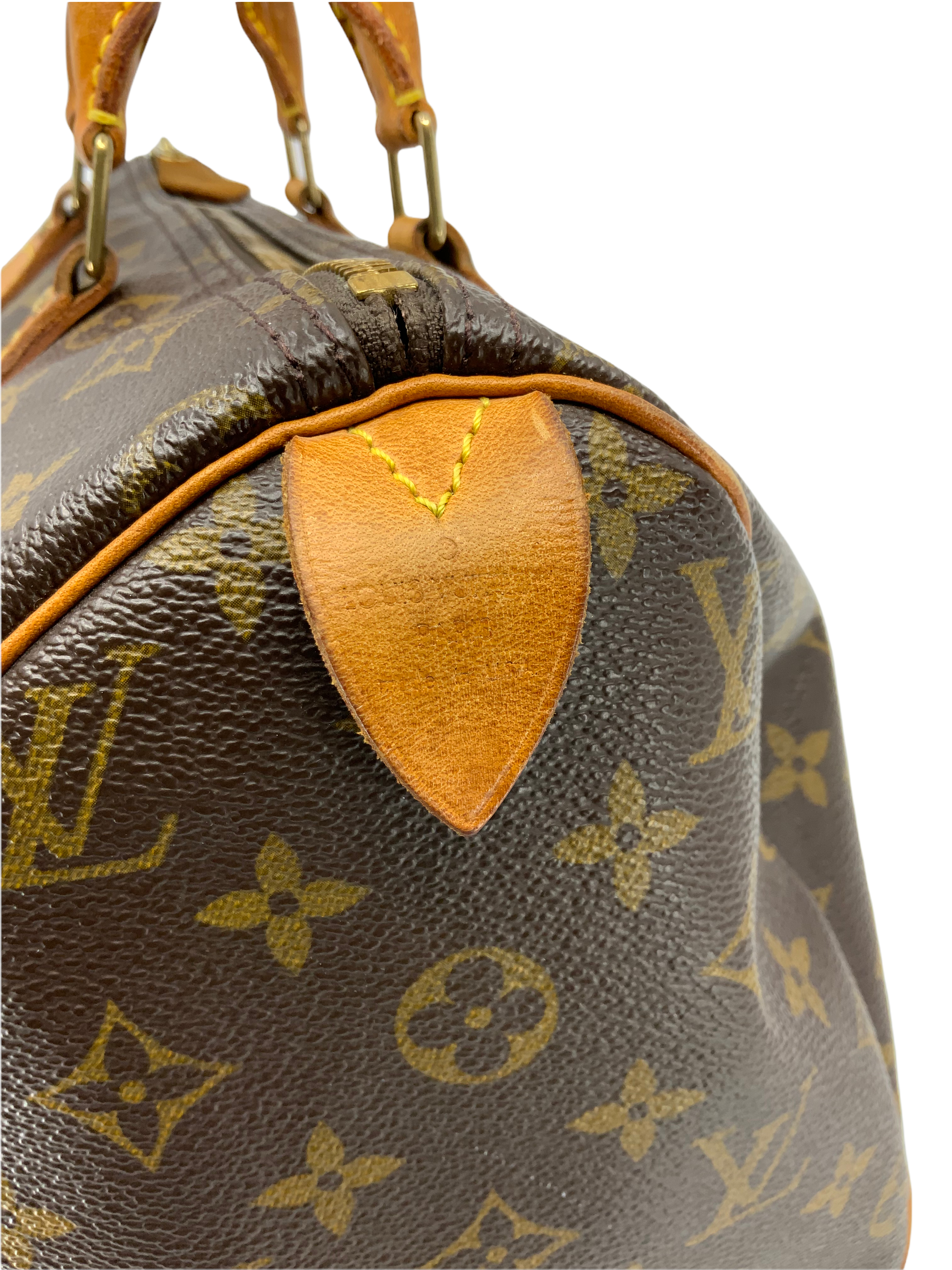 Louis Vuitton Vintage Monogram Canvas Speedy 30 Bag