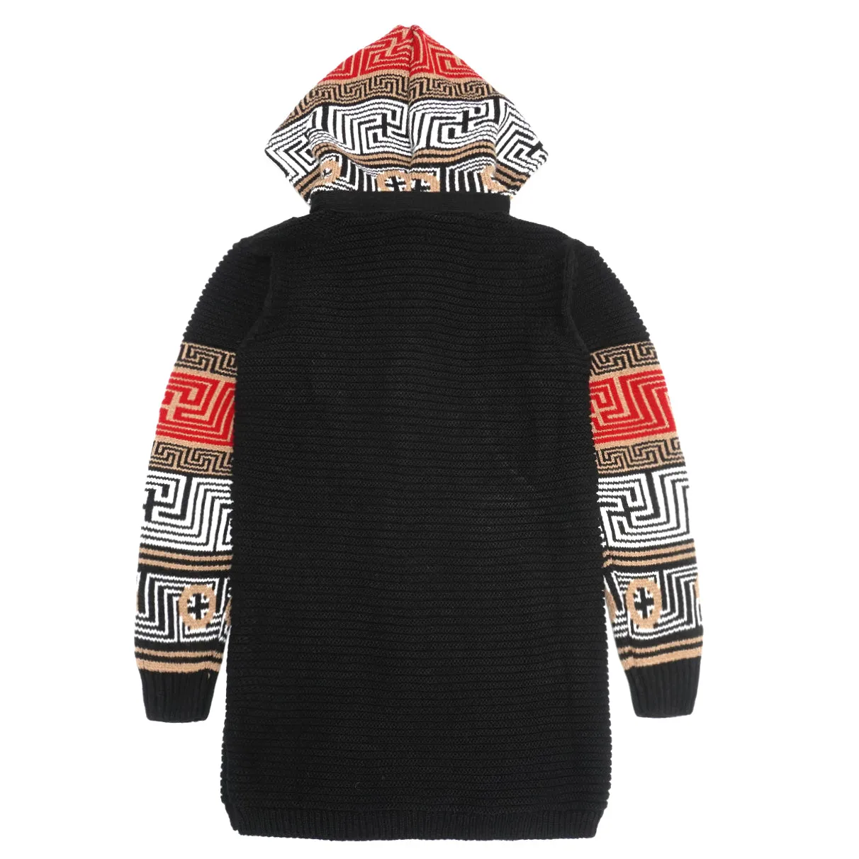 M4048 Makobi Aldo Long Sweater - Black