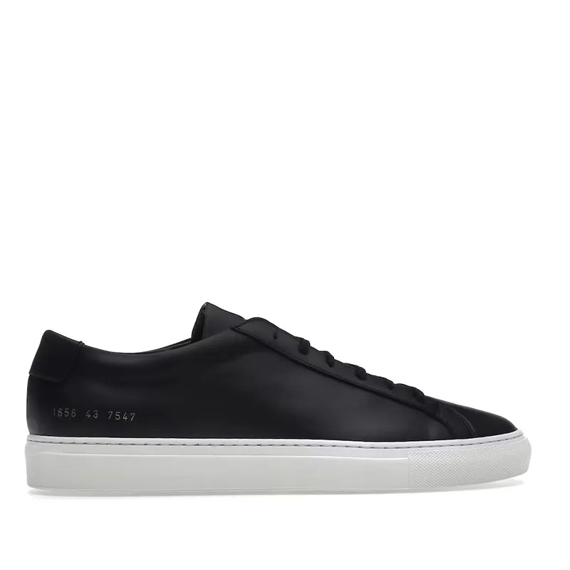 Men’s All-Season Sneakers, Black Low-Top 