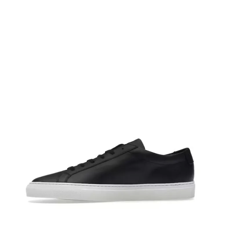 Men’s All-Season Sneakers, Black Low-Top 