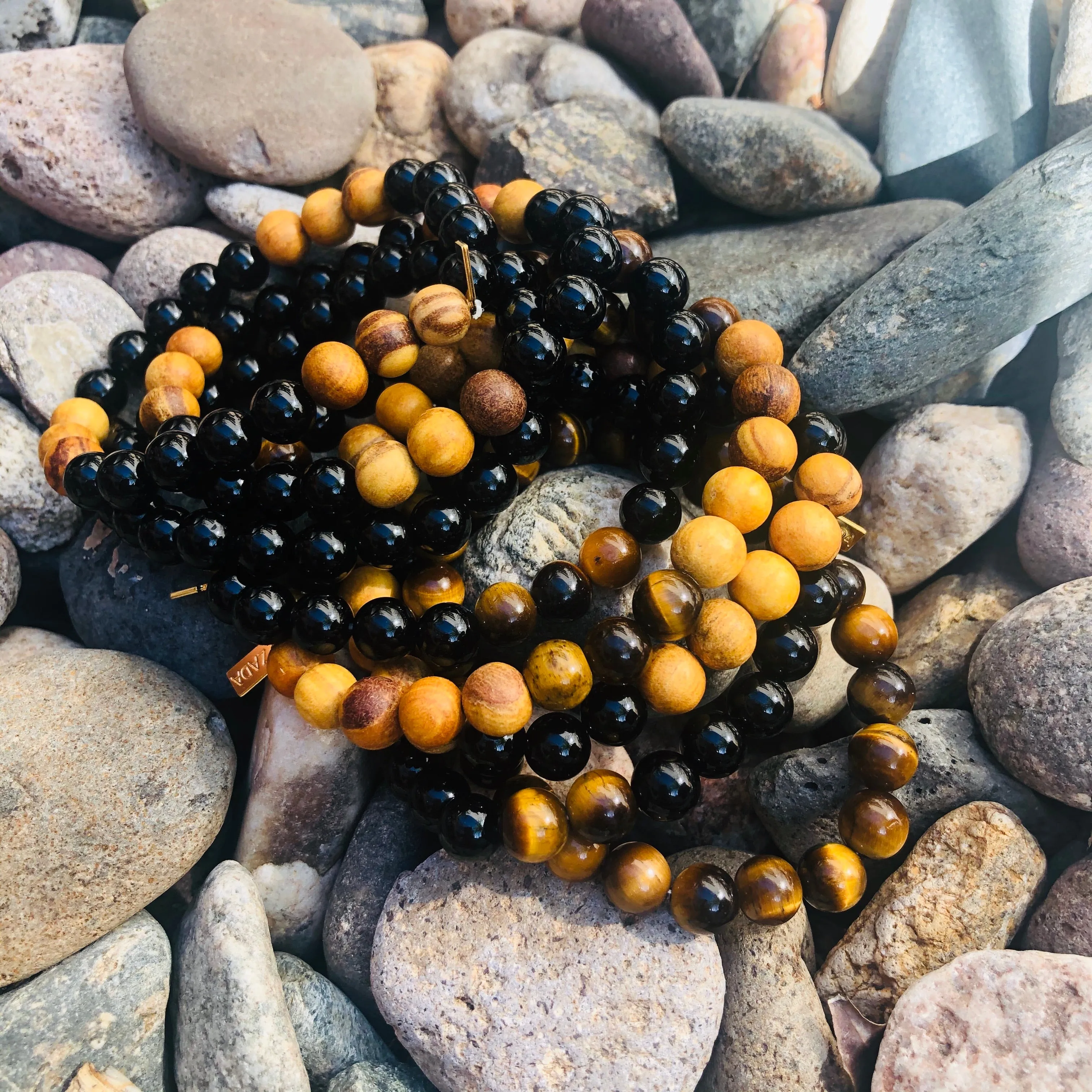 Men’s Bracelet—Onyx & Palo Santo