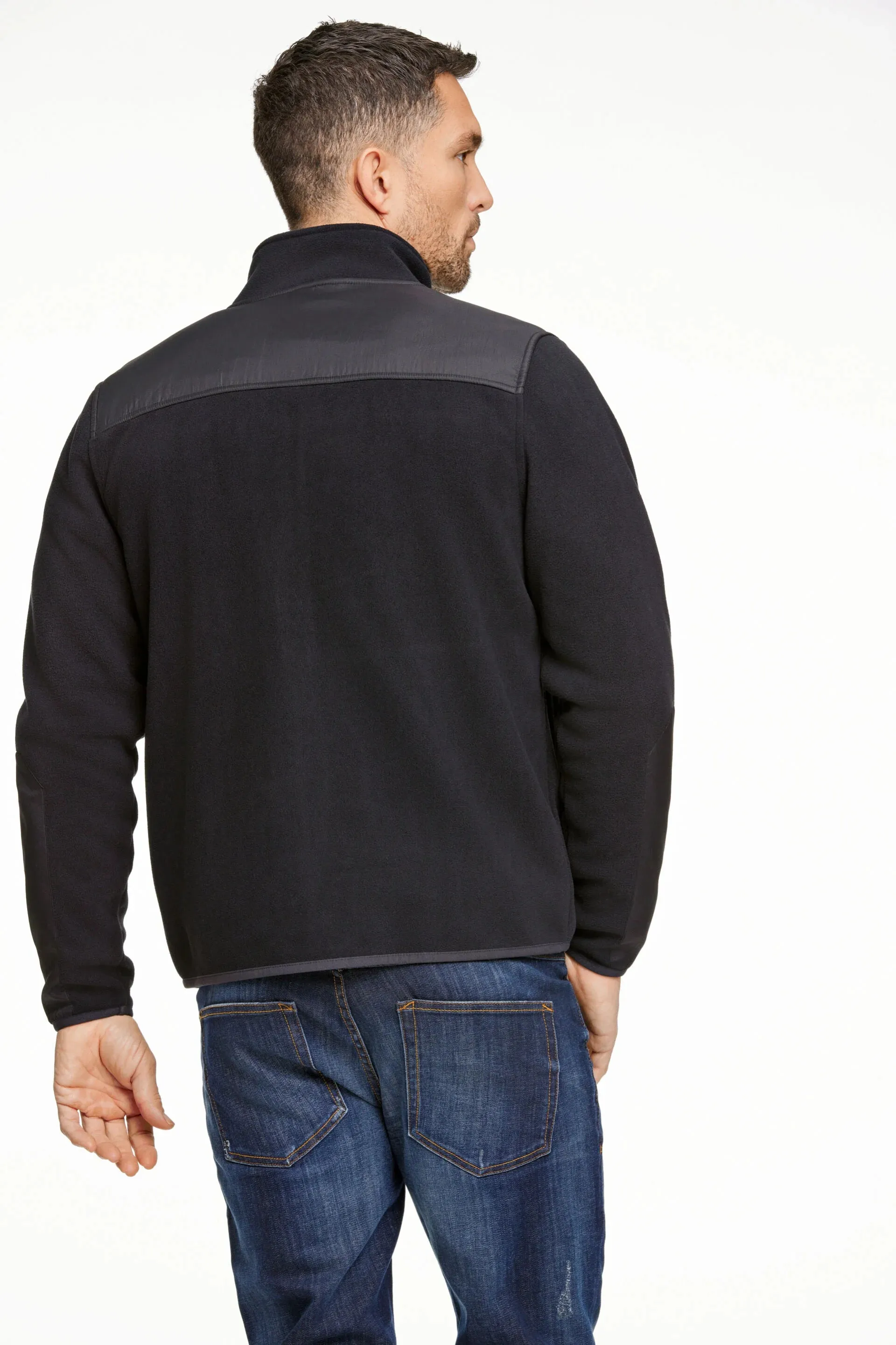 Mens Fleece Jacket Black