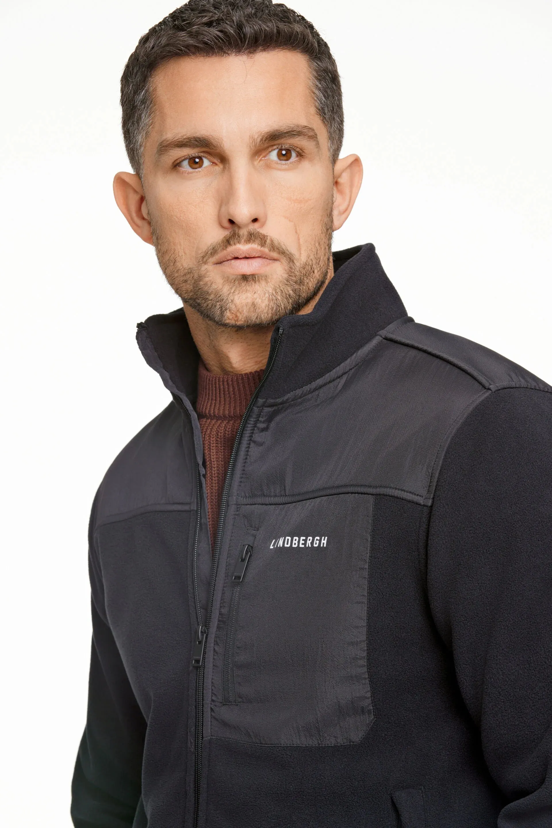 Mens Fleece Jacket Black