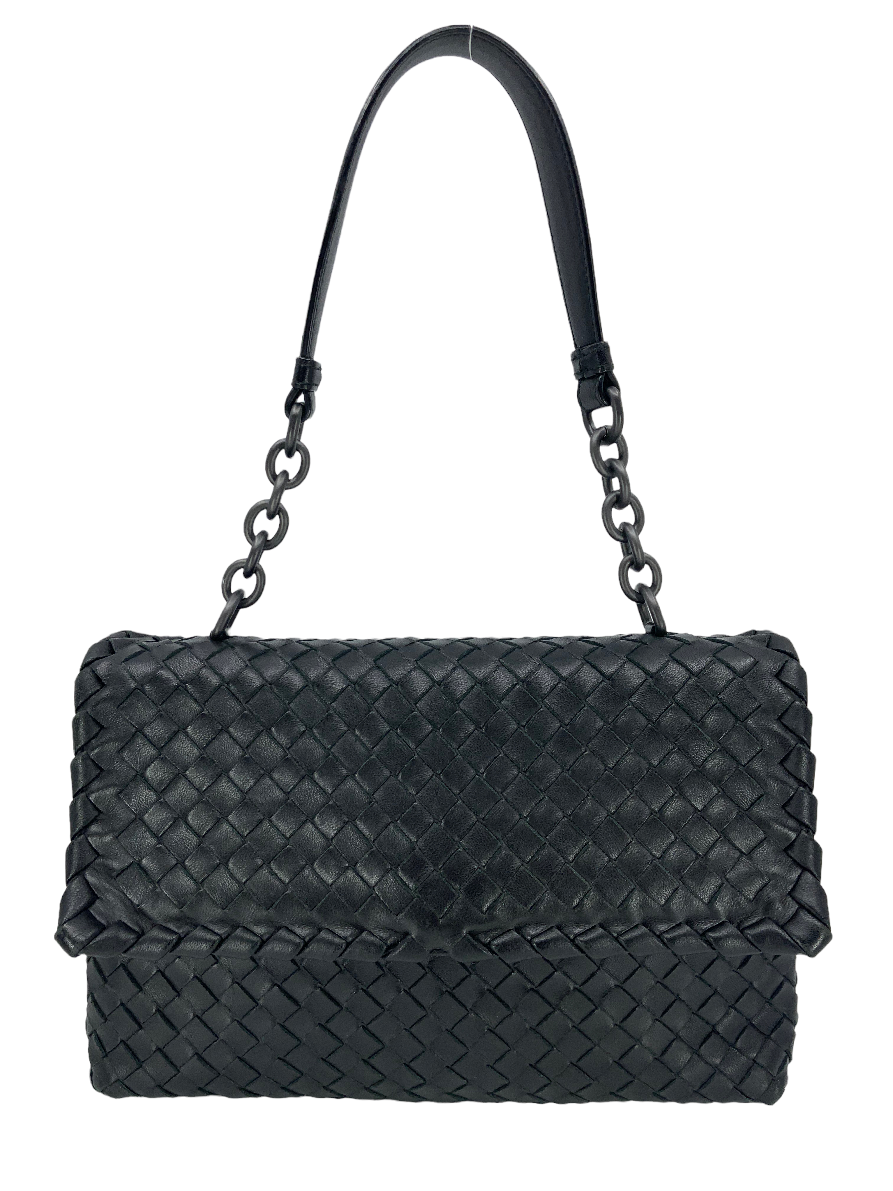 Nappa Intrecciato Small Olimpia Shoulder Bag