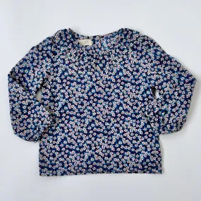 Olivier London Blue Liberty Print Blouse: 2-3 Years