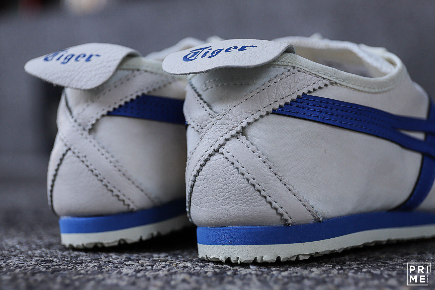 Onitsuka Tiger Mexico66 Slip on Cream/classic Blue (D3K0Q-0042)