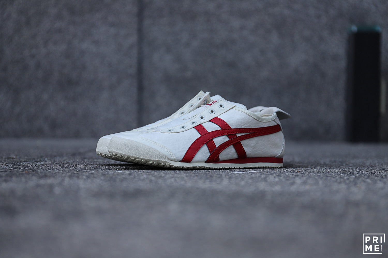 Onitsuka Tiger Mexico66 Slip on Cream/Red (D3K0Q-0023)