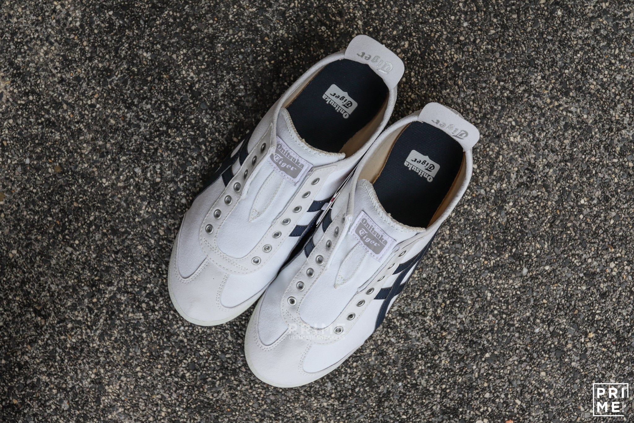 Onitsuka Tiger Mexico66 Slip on White/Iron Navy (1183a360-109)